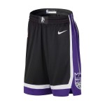 NBA Sacramento Kings Shorts Nike 2023-24 Icon Edition Noir Swingman - Homme